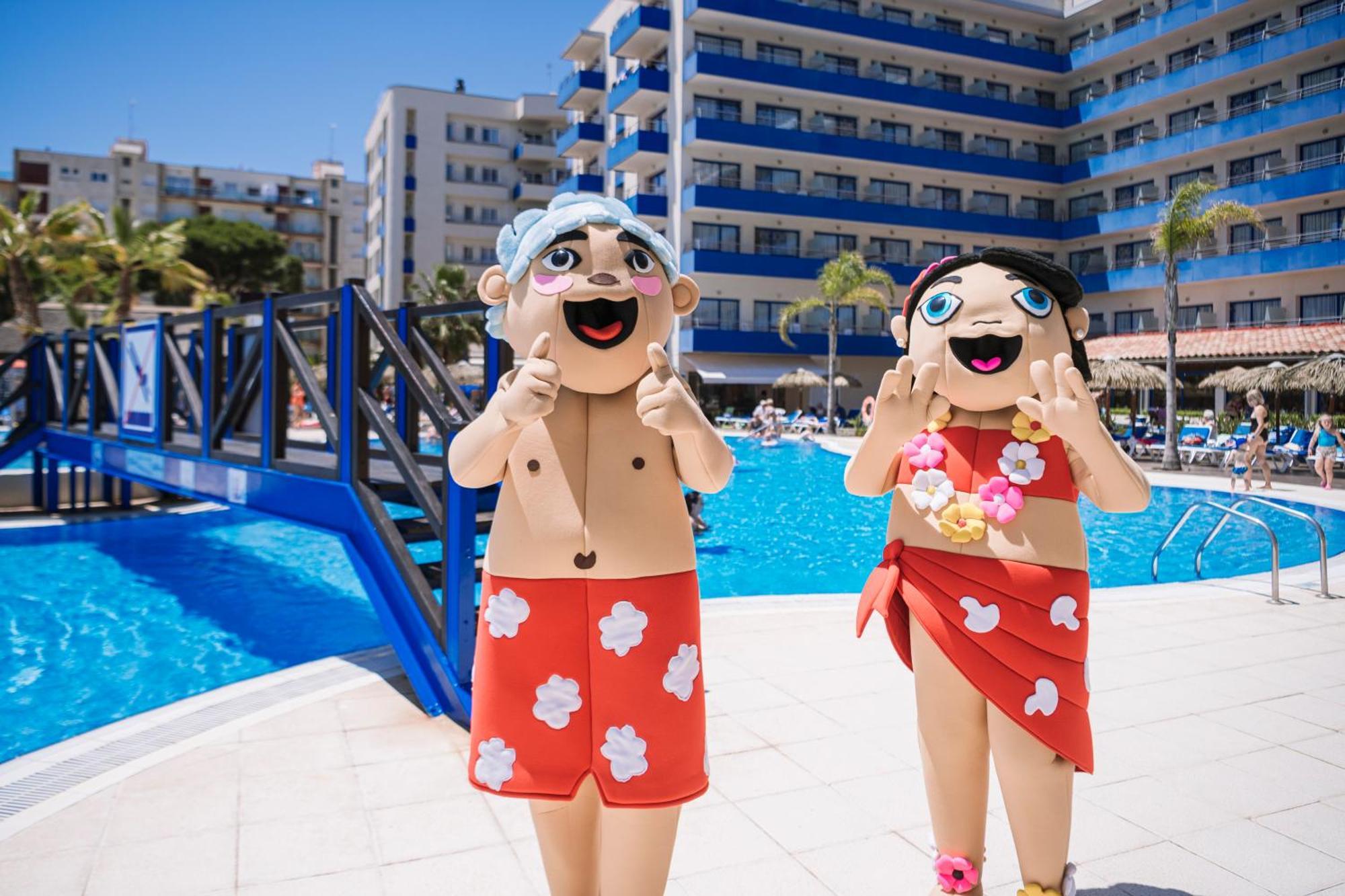 Hotel Tahití Playa Santa Susanna Bagian luar foto